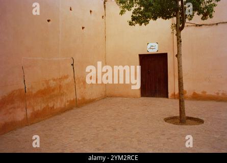 Dans la Kasbah de Marrakech au Maroc au Maghreb en Afrique du Nord Banque D'Images