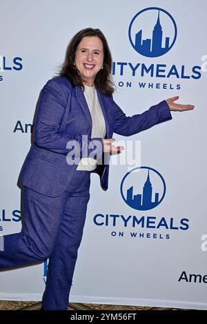 Beth Shapiro assiste au Citymeal on Wheels Power Lunch au Plaza Hotel à New York, New York, États-Unis, le 20 novembre 2024. Robin Platzer/ Twin images/ Credit : Sipa USA/Alamy Live News Banque D'Images