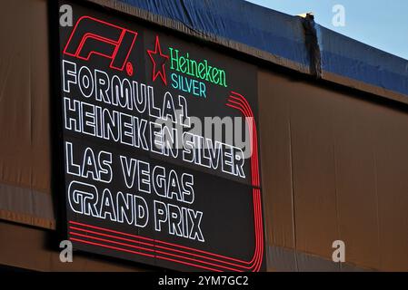 Las Vegas, États-Unis. 20 novembre 2024. Atmosphère du circuit. 20.11.2024. Formula 1 World Championship, Rd 22, Las Vegas Grand Prix, Las Vegas, Nevada, USA, jour de préparation. Le crédit photo devrait se lire : XPB/Alamy Live News. Banque D'Images