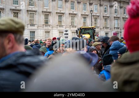 Agriculteurs mars 19Nov24 Banque D'Images