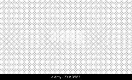 Motif floral sans couture contour transparent uniquement sous forme rectangulaire Illustration de Vecteur