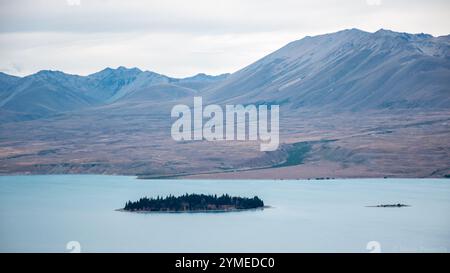 Paysages autour de Wanaka, Mt. Cook & Tekapo Lake, South-Island, Nouvelle-Zélande. Banque D'Images