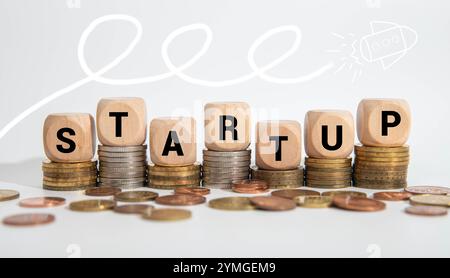 Concept de start-up Banque D'Images