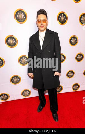 Los Angeles, États-Unis. 20 novembre 2024. Le musicien Stefano participe aux Hollywood Music in Media Awards 2024 à AVALON Hollywood et Bardot, Los Angeles, CA, 20 novembre 2024 crédit : Eugene Powers/Alamy Live News Banque D'Images