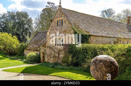 Chastleton House, monument historique à Chastleton, Angleterre. Chastleton House est une maison de campagne jacobaine à Chastleton, Oxfordshire, Angleterre Banque D'Images