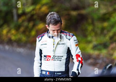 OGIER Sébastien, Toyota GR Yaris Rally1, portrait pendant le Rallye, Japon. , . WRC World Rally car Championship, du 21 au 24 novembre 2024 à Toyota, Aichi, Japon - photo Nikos Katikis/DPPI crédit : DPPI Media/Alamy Live News Banque D'Images