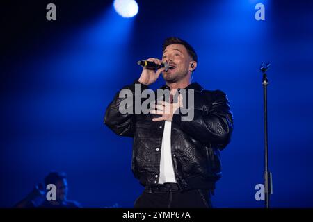 Naples, Italie. 21 novembre 2024. Naples, Italie. Duncan James de Blue se produit en concert au Palapartenope à Naples-Italie, le 21 novembre 2024. (Photo par /Sipa USA) crédit : Sipa USA/Alamy Live News Banque D'Images