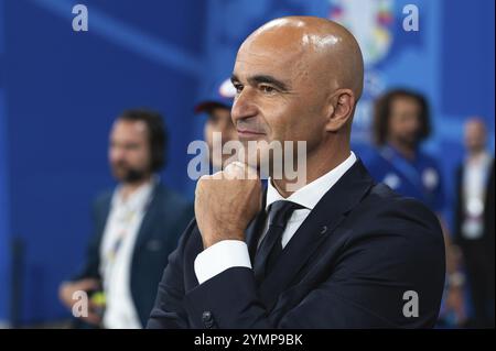 LEIPZIG, ALLEMAGNE - 18 JUIN 2024 : Euro 2024 Groupe F match Portugal vs Tchéquie 2:1. Roberto Martinez entraîneur-chef du Portugal. Banque D'Images