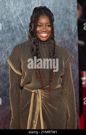 Célébrités assistent à la première du jour du Jackal au Southbank Centre avec : Clara Amfo où : Londres, Royaume-Uni quand : 22 Oct 2024 crédit : Phil Lewis/WENN Banque D'Images