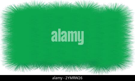 Vecteur d'illustration d'herbe verte isolé sur fond blanc transparent Illustration de Vecteur