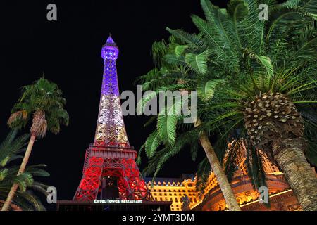 Las Vegas, États-Unis. 22 novembre 2024. Ambiance Las Vegas. 22.11.2024. Championnat du monde de formule 1, Rd 22, Grand Prix de Las Vegas, Las Vegas, Nevada, États-Unis, jour de qualification. Le crédit photo devrait se lire : XPB/Alamy Live News. Banque D'Images