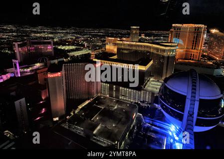 Las Vegas, États-Unis. 22 novembre 2024. Ambiance Las Vegas. Championnat du monde de formule 1, Rd 22, Grand Prix de Las Vegas, vendredi 22 novembre 2024. Las Vegas Strip circuit, Las Vegas, Nevada, États-Unis. Crédit : James Moy/Alamy Live News Banque D'Images