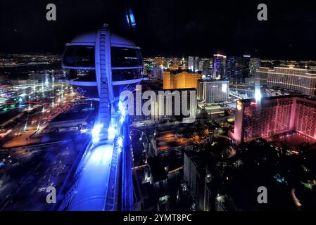 Las Vegas, États-Unis. 22 novembre 2024. Ambiance Las Vegas. Championnat du monde de formule 1, Rd 22, Grand Prix de Las Vegas, vendredi 22 novembre 2024. Las Vegas Strip circuit, Las Vegas, Nevada, États-Unis. Crédit : James Moy/Alamy Live News Banque D'Images