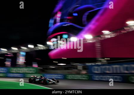 Las Vegas, États-Unis. 22 novembre 2024. Liam Lawson (NZL) RB VCARB 01. Championnat du monde de formule 1, Rd 22, Grand Prix de Las Vegas, vendredi 22 novembre 2024. Las Vegas Strip circuit, Las Vegas, Nevada, États-Unis. Crédit : James Moy/Alamy Live News Banque D'Images
