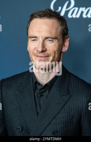 Las Vegas, Nevada, États-Unis. 22 novembre 2024. Michael Fassbender à amfAR Las Vegas au Wynn Las Vegas le 22 novembre 2024 à Las Vegas, Nevada. Crédit : Dee CEE carter/Media Punch/Alamy Live News Banque D'Images