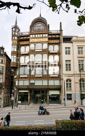 Le bâtiment historique Art nouveau 'Old England' à Bruxelles, Belgique. Banque D'Images