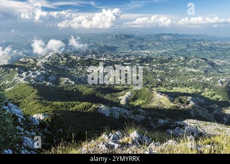 Parc national de Lovcen, Monténégro, Europe Banque D'Images