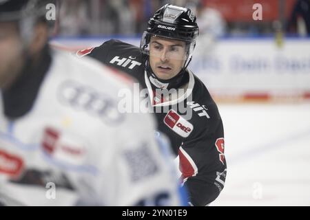 LanxessArena, Rhénanie du Nord-Westphalie, Maximilian Kammerer (Cologne Sharks, #9), PENNY DEL, Cologne Sharks-ERC Ingolstadt le 22/11/2024 à la LanxessA Banque D'Images