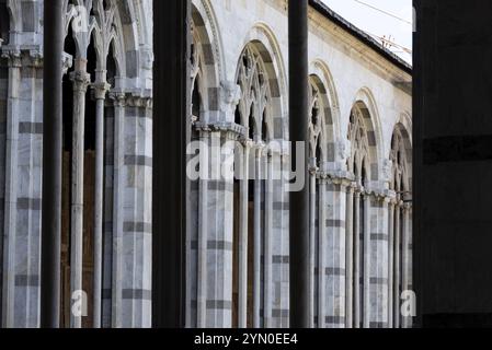 Célèbre cimetière Camposanto près de la cathédrale de Pise, Italie, Europe Banque D'Images