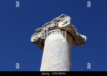 Perge ancienne ville dans la province d'Antalya Banque D'Images