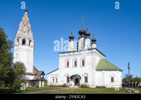 Jour ensoleillé de septembre dans l'ancien monastère Alexandre. Souzdal, anneau d'or de la Russie Banque D'Images