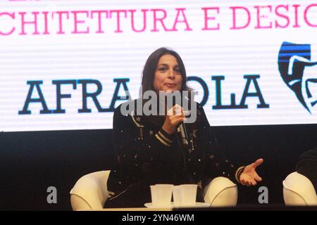 23 novembre 2024, Afragola, Campanie/Napoli, Italie : Donatella Finocchiaro au Festival du film Afragola édition 2024 tapis rouge et photocall. (Crédit image : © Salvatore Esposito/Pacific Press via ZUMA Press Wire) USAGE ÉDITORIAL SEULEMENT! Non destiné à UN USAGE commercial ! Banque D'Images