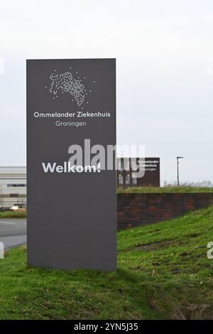 Niederländische Zentralklinik macht Millionen-Verluste. Blick auf die niederländische Zentralklinik Ommelander Ziekenhuis in der Provinz Groningen. Niederländischen Medien zufolge macht das Krankenhaus derzeit Millionen-Verluste. Scheemda Groningen Niederlande *** L'hôpital central néerlandais fait des millions de pertes vue de l'hôpital central néerlandais Ommelander Ziekenhuis dans la province de Groningen selon les médias néerlandais, l'hôpital fait actuellement des millions de pertes Scheemda Groningen pays-Bas Copyright : xdiebildwerftx Banque D'Images