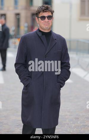 Milan, Italie. 24 novembre 2024. Teatro Lirico Giorgio Gaber, Milan, Italie, 24 novembre 2024, Riccardo Scamarcio pendant la FOIRE VANITÉ HISTOIRES 2024 - crédit nouvelles : Live Media Publishing Group/Alamy Live News Banque D'Images