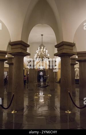WASHINGTON, USA, 20 SEPTEMBRE 2019 : un couloir rond sous le célèbre capitole de Washington D.C., USA, Amérique du Nord Banque D'Images