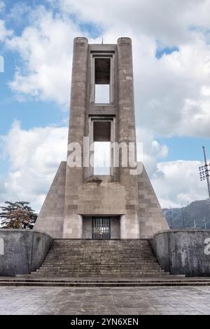 Mémorial pour les soldats tombés au combat pendant la seconde Guerre mondiale à Côme, Italie, Europe Banque D'Images