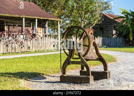 LAURA PLANTATION, USA, 20 SEPTEMBRE 2022, historique panoramique Laura Plantation en Louisiane, USA, Amérique du Nord Banque D'Images