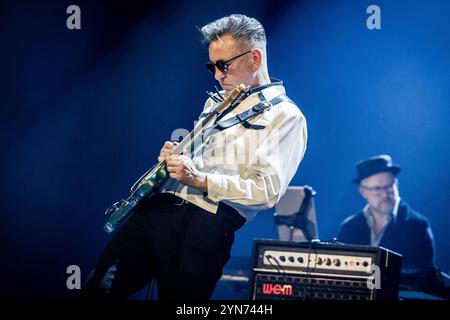 L'auteur-compositeur anglais Richard Hawley se produit en concert à Oslo le 24 novembre 2024 Banque D'Images