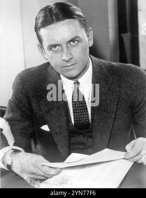 Eliot Ness (1903 – 1957) agent de la Prohibition américaine Banque D'Images