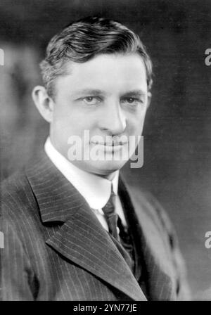 Willis Haviland Carrier (1876 – 1950) ingénieur américain, inventa la climatisation moderne. Banque D'Images