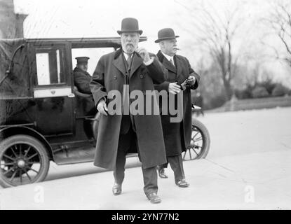 James Jerome Hill (1838 – 1916) directeur des chemins de fer canado-américains. Banque D'Images