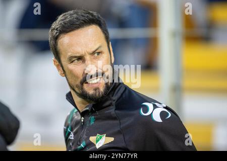 24 novembre 2024, Moreira de CÃ³Negos, GuimarÃ£ES, Portugal : CESAR PEIXOTO Moreirense entraîneur-chef vu lors du match de Taça de Portugal 2024/25 entre Moreirense FC et FC Porto au EstÃ¡dio Comendador Joaquim de Almeida Freitas le 19 octobre 2024 à Moreira de CÃ³negos, Portugal. (Crédit image : © Miguel Lemos/ZUMA Press Wire) USAGE ÉDITORIAL SEULEMENT! Non destiné à UN USAGE commercial ! Banque D'Images