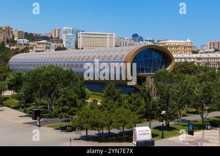 Musée national du tapis d'Azerbaïdjan (2014) à Bakou, Azerbaïdjan Banque D'Images