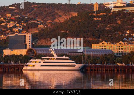Musée national du tapis d'Azerbaïdjan (2014) à Bakou, Azerbaïdjan Banque D'Images