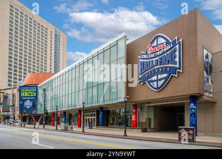 College Football Hall of Fame, Atlanta, Georgia, USA Banque D'Images