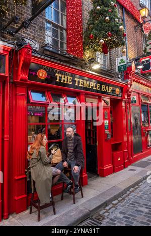 République d'Irlande, Comté de Dublin, Dublin, The Temple Bar Pub Banque D'Images