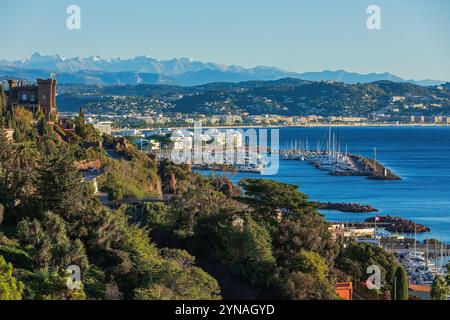 France, Alpes Maritimes (06), Mandelieu la Napoule, le port de la Napoule Banque D'Images