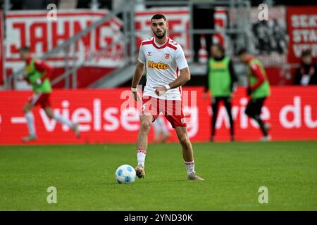 Regensburg, Deutschland. 24 novembre 2024. Fussball ; Spieltag 13 ; 2. Bundesliga ; saison 2024/2025, Jahn Regensburg gegen FC Magdeburg AM 24.11.2024 in Regensburg UBz : 05 Rasim Bulic, Jahn Regensburg. Crédit : dpa/Alamy Live News Banque D'Images