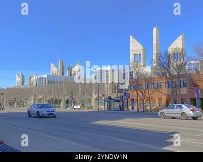 Edmonton, Alberta, Canada. 27 mai 2023. MacEwan University Université publique de premier cycle située au centre-ville d'Edmonton, Alberta, Canad Banque D'Images