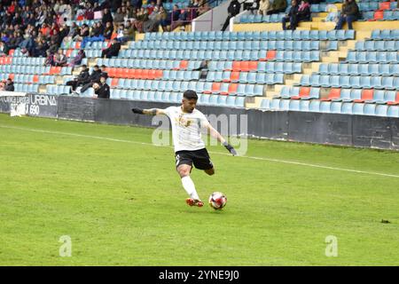 Fotografías del encuentro entre Salamanca UDS vs Becerril CF en la temporada 23/24 - Salamanca, España 12 de febrero de 2024 Banque D'Images