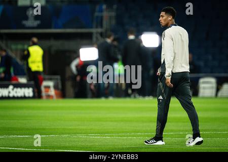 Madrid, Espagne. 05 novembre 2024. Jude BELLINGHAM du Real Madrid lors du match MD4 de l'UEFA Champions League, League phase MD4 entre le Real Madrid CF et l'AC Milan le 5 novembre 2024 au stade Santiago Bernabeu de Madrid, Espagne - photo Matthieu Mirville/DPPI crédit : DPPI Media/Alamy Live News Banque D'Images