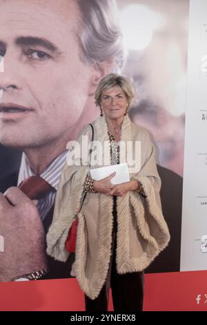 Turin Italie - cérémonie d'ouverture du 42ème Festival du film de Turin 2024 le 22 novembre 2024. Dans l'image Evelina Christillin Présidente du Musée égyptien Banque D'Images