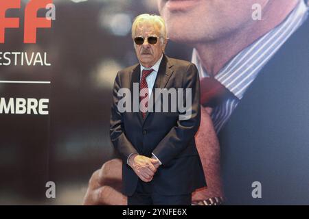 Turin, Italie. 23 novembre 2024. Giancarlo Giannini assiste au Photocall « Stelle della mole » lors du 42e Festival du film de Turin à l’Aula Magna Cavallerizza Reale de Turin. Crédit : SOPA images Limited/Alamy Live News Banque D'Images