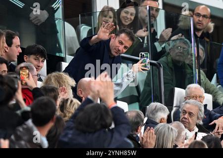 Foto Tano Pecoraro/LaPresse 01 Aprile 2023 - Torino, Italia Sport, CalcioJuventus vs Hellas Verona - Campionato di calcio Serie A TIM 2022/2023 - Allianz StadiumNella foto : Alessandro Del PieroPhoto Tano Pecoraro/LaPresse 01 avril 2023 - Turin, Italy Sport, Soccer Juventus vs Hellas Verona - Italian Serie A Football Championship 2022/2023 - Allianz StadiumNella foto : Alanz Stadiumla photo : Alamy Live News/LaPecoraro Banque D'Images