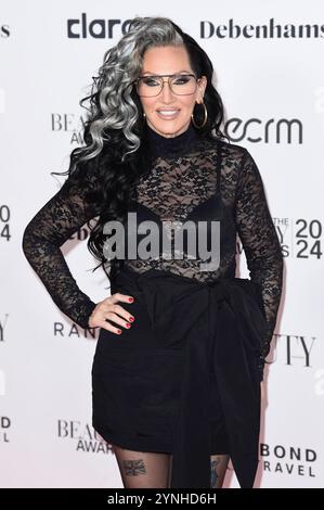 Michelle visage BEI der Verleihung der Beauty Awards 2024 in der Honourable Artillery Company. Londres, 25.11.2024 *** Michelle visage aux Beauty Awards 2024 à l'honorable Artillery Company Londres, 25 11 2024 Foto:xs.xVasx/xFuturexImagex Beauty Awards 4214 Banque D'Images