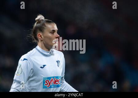 Selina Cerci (TSG Hoffenheim, #29), GER, VfL Bochum vs TSG 1899 Hoffenheim, Fussball Frauen DFB Pokal, Achtelfinale, saison 2024/2025, 22.11.2024 la réglementation DFB interdit toute utilisation de photographies comme séquences d'images et/ou quasi-vidéo Foto : Eibner-Pressefoto/Michael Memmler Banque D'Images